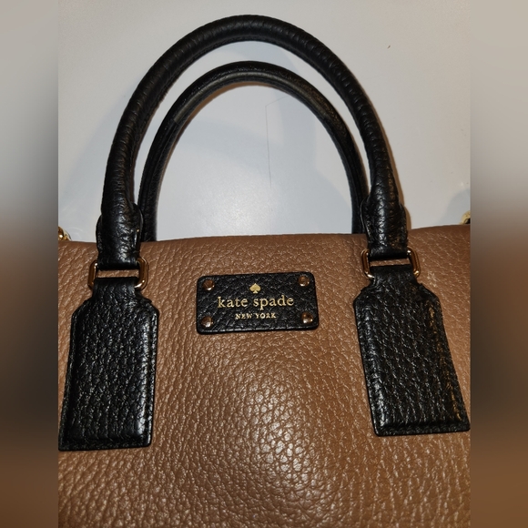 Kate Spade Bay Street Camryn Leather Crossbody/ Satchel Bag EUC - Picture 3 of 11